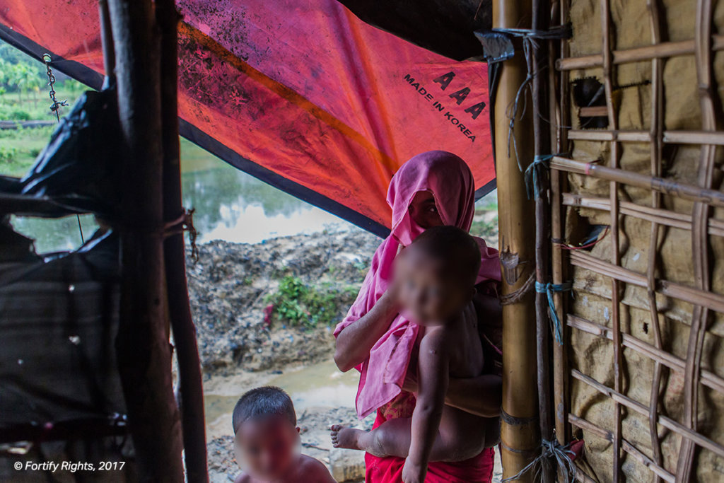 Rohingya survivor of the military-led attacks in Myanmar's Rakhine State now living as a refugee in Bangladesh ©Fortify Rights/Reza Shahriar, 2017