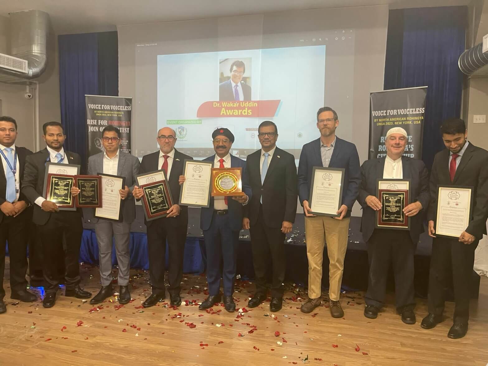 Fortify Rights Receives the Dr. Wakar Uddin Award